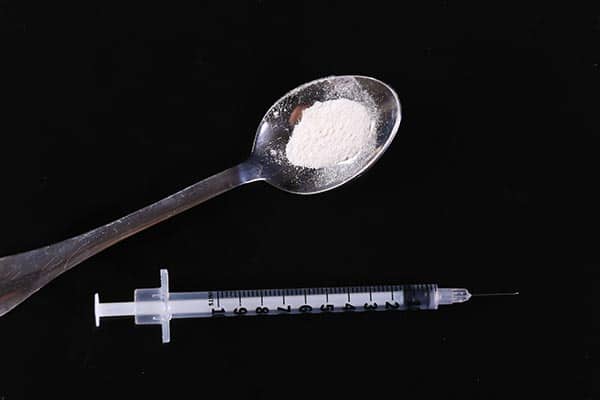 Syringe heroin